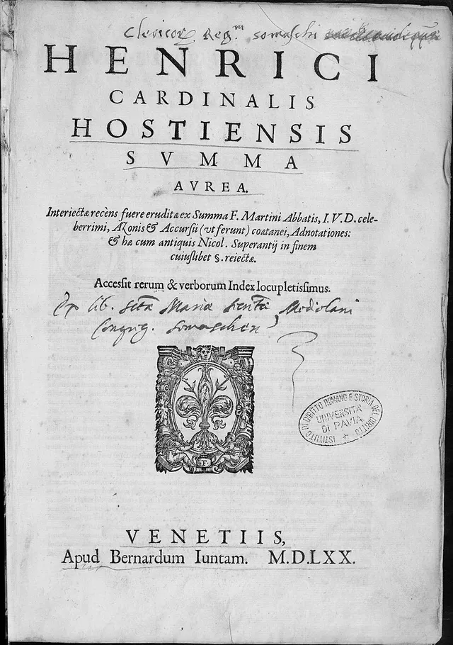 Henricus de Segusio