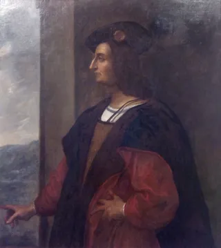 Retrato de Colombo (escola italo-flamenga, século XVII)