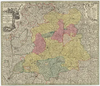 Palatinat[us] superior sive Bavariae germanice die Obere Pfalz secundum omnes Status et …