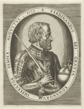 Portret van keizer Ferdinand I