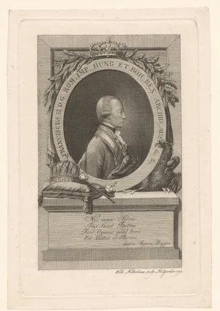 Portret van Frans II Josef Karel, Rooms-Duits keizer