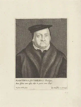 Portret van Martin Luther (?)