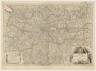 Le comté de Tirol, les éveschés de Trente et de Brixen / dédié au roy …