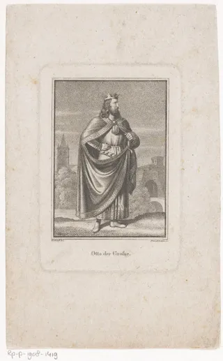 Portret van Otto I de Grote