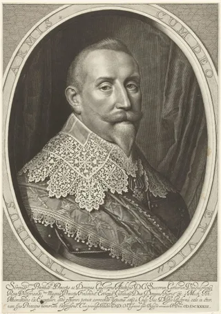 Portret van Gustaaf II, koning van Zweden
