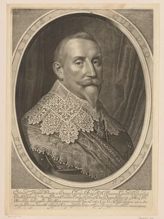 Portret van Gustaaf II Adolf, koning van Zweden