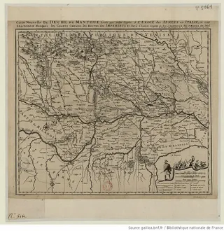 Carte Nouvelle du Duché de Mantoue (1703)