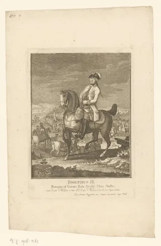 Ruiterportret van Jozef II, Duits keizer