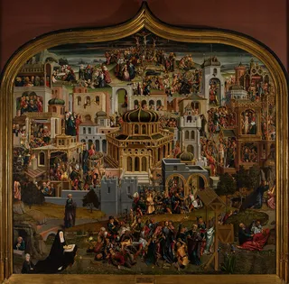 Panorama of Jerusalem - 1517