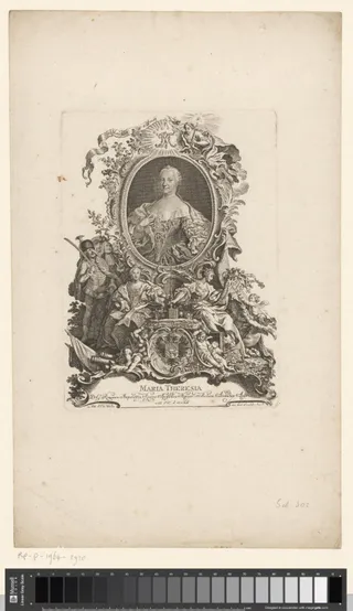 Portret van Maria Theresia, Rooms-Duits keizerin