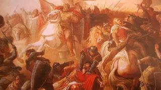 Die Ungarnschlacht auf dem Lechfeld 955