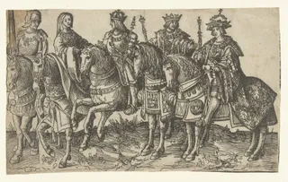 Karel de Stoute, Maria van Bourgondië, Maximiliaan I, Filips de Schone en Karel V