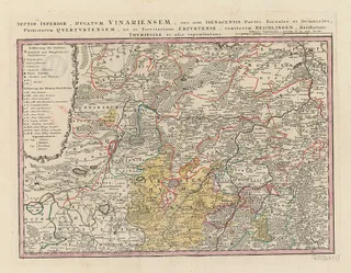Thuringiae orientalis tabulam hanc geographicam / Iohannes Wilhelmus Zollmann