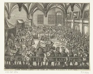 Confess. Evangel. Carolo V. Caes. Exhib. Aug. Vindel. M.D.XXX. d. XXV. Junii