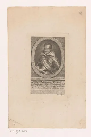 Portret van Albrecht von Wallenstein