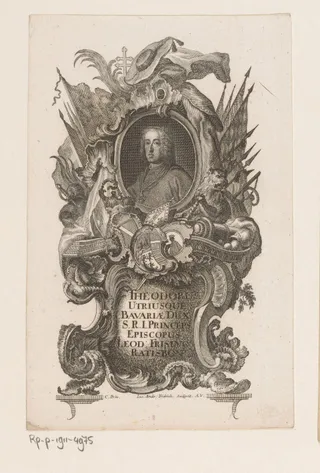 Portret van Theodor von Regensburg