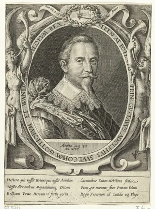 Portret van Gustaaf II Adolf