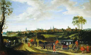 Einzug des Gesandten Adriaen Pauw in Münster