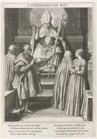 Heilige Wolfgang, bisschop van Regensburg
