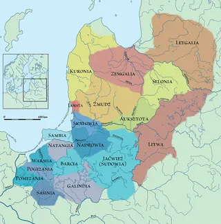 Medieval Baltic Tribes 12 century