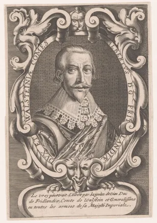 Portret van Albrecht von Wallenstein