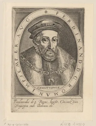 Portret van keizer Ferdinand I