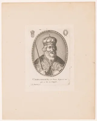 Portret van Karel de Grote