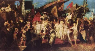 Der Einzug Karls V. in Antwerpen
