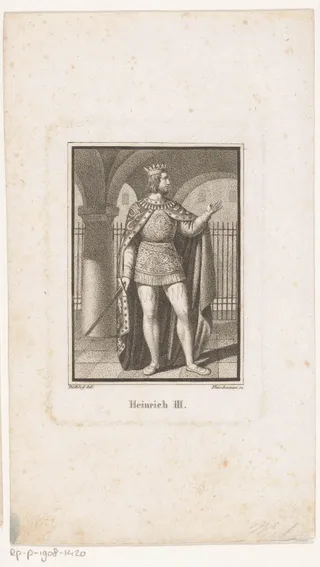 Portret van Hendrik III