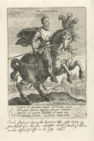 Ruiterportret van keizer Ferdinand I