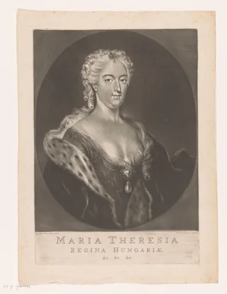 Portret van Maria Theresia, Rooms-Duits keizerin