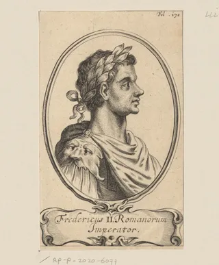 Portret van keizer Frederik II