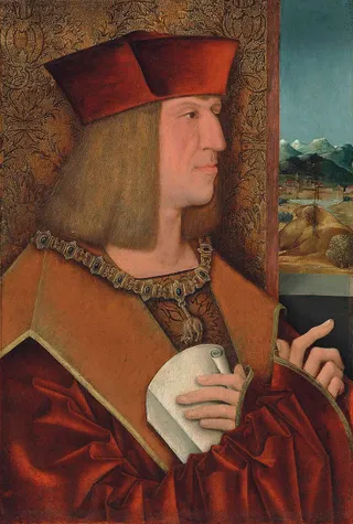 Porträt von Maximilian I