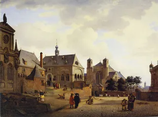 Fantasy Landscape with Aspects of Cologne