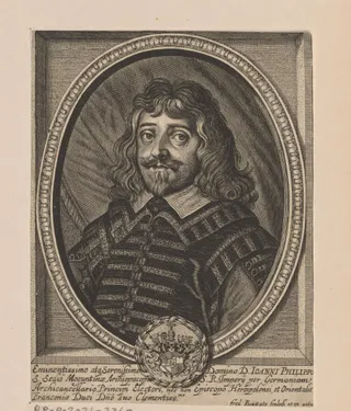 Portret van Johann Philipp von Schönborn, aartsbisschop van Mainz