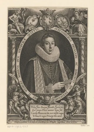 Portret van keizer Ferdinand II