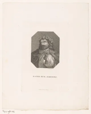Portret van Rudolf I van Habsburg