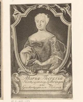 Portret van Maria Theresia, Rooms-Duits keizerin