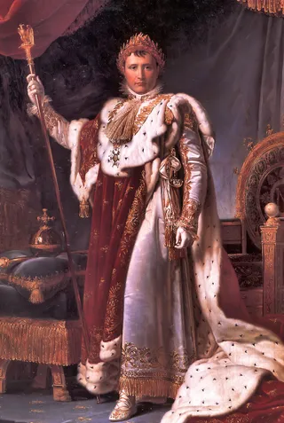 Napoleon in Coronation Robes