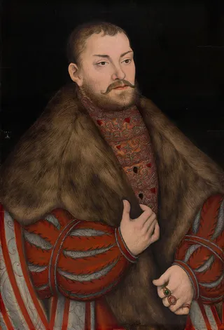 Porträt von Joachim II, Kurfürst von Brandenburg