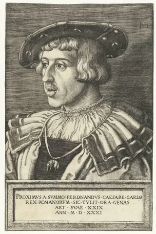 Portret van keizer Ferdinand I