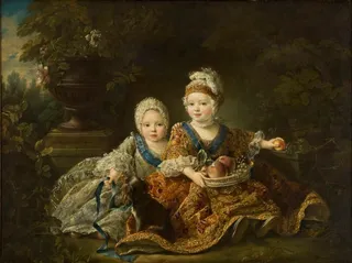 The Duke of Berry and the Count of Provence as Children