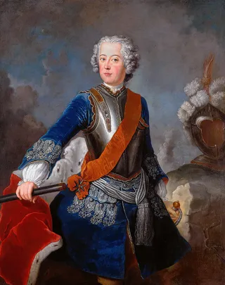 Friedrichs II von Preußen als junger Kronprinz