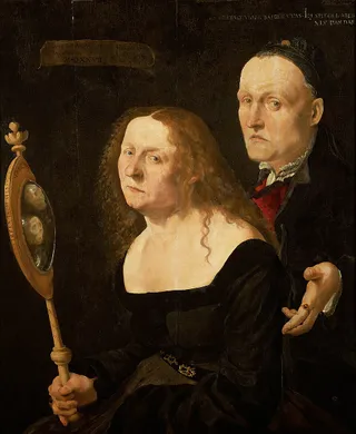 Porträt des Malers Hans Burgkmair (1473) und seiner Frau Anna