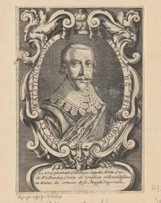 Portret van Albrecht von Wallenstein