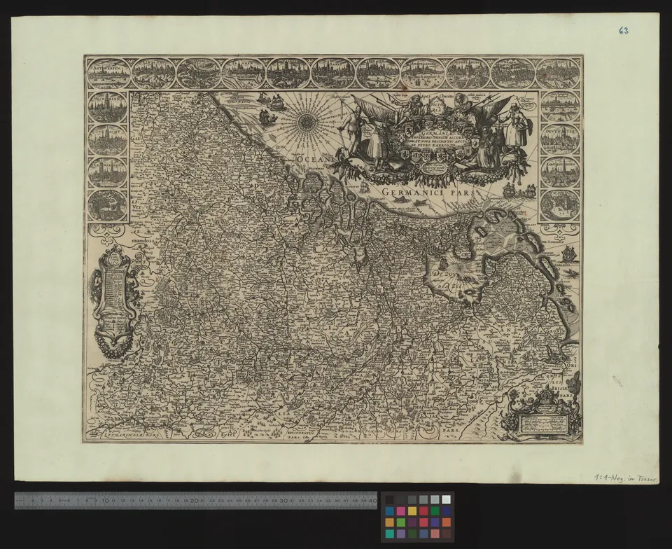 Germaniae inferioris omnium accuratissima et nova descriptio